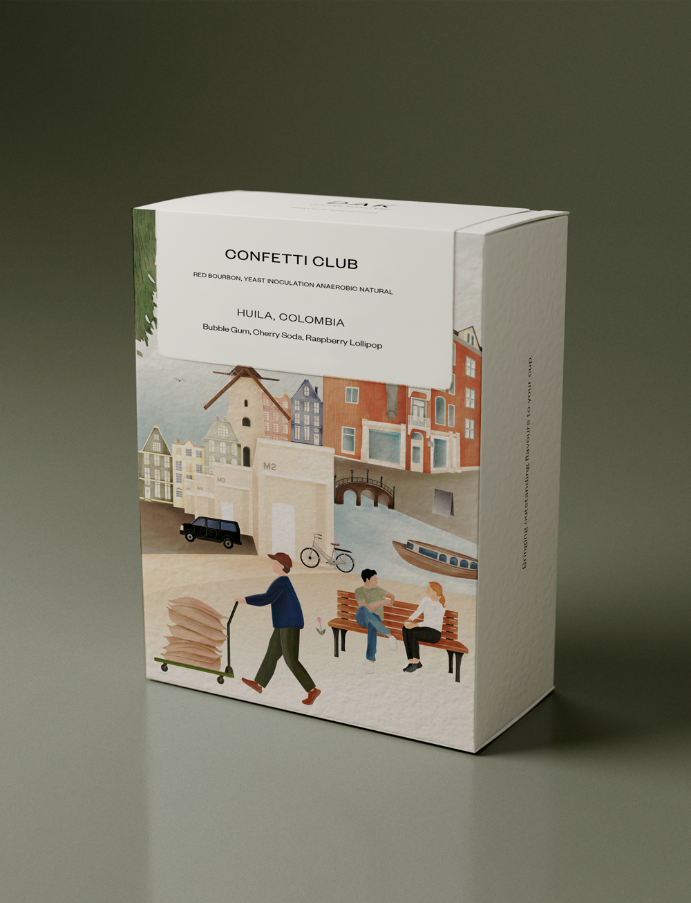 Confetti Club | DAK Coffee | Colombia, Red Bourbon, Yeast Inoculated Anaerobic Natural