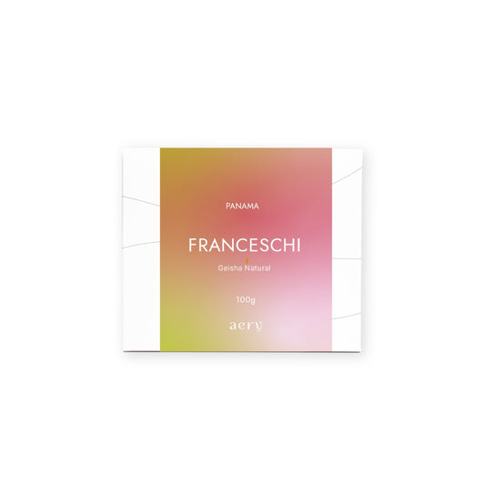 Panama Franceschi Geisha Natural 100g - Aery Coffee, Busan Korea