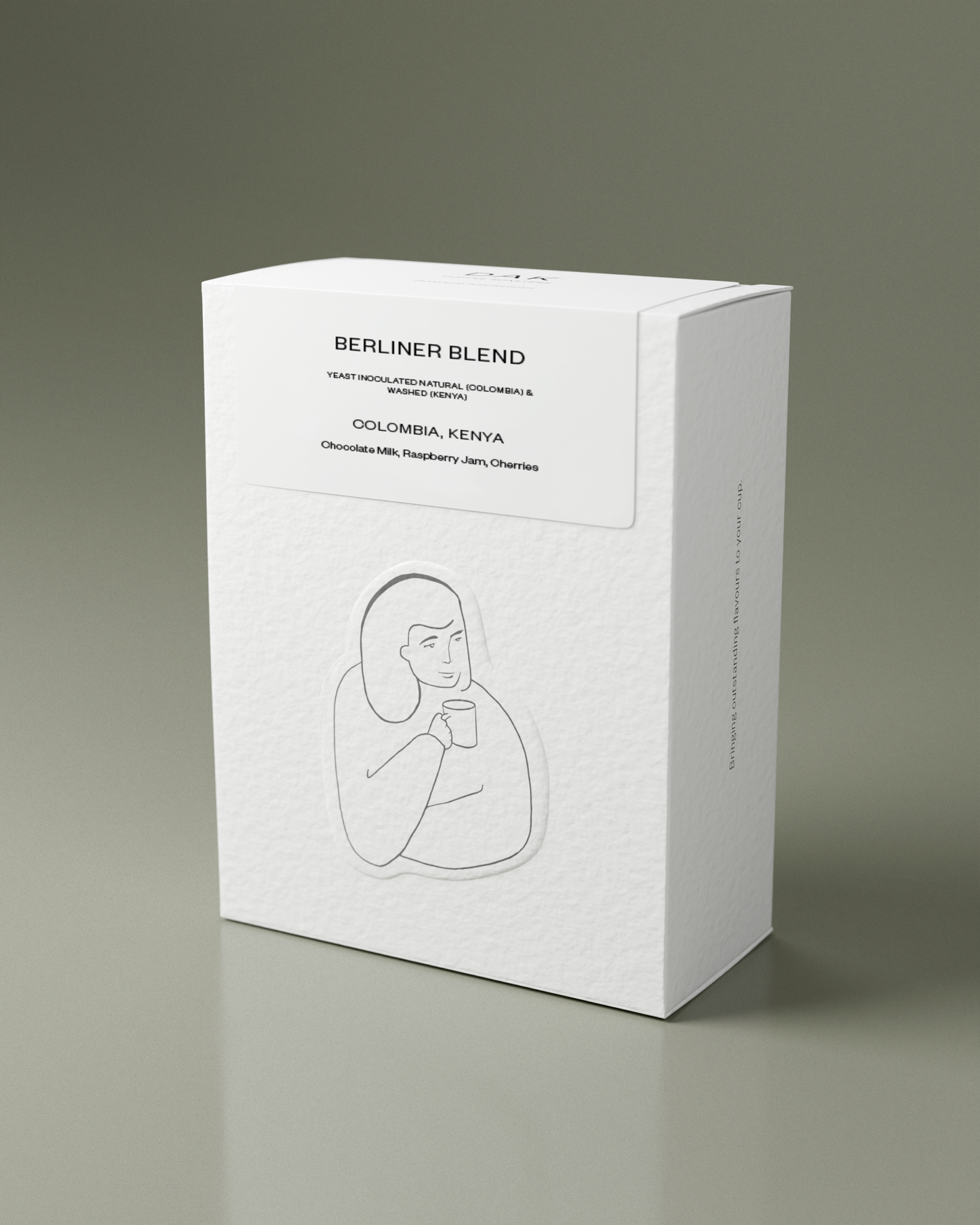 BERLINER (BLEND) | DAK Coffee | Colombia / Kenya, Caturra Chiroso & SL28 + SL34, Yeast Inoculated Natural Colombian / Washed Kenyan